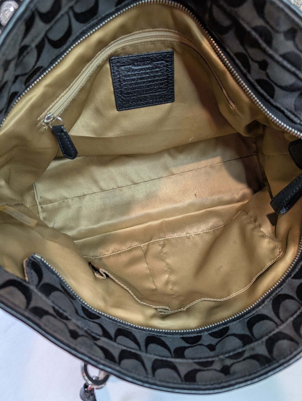 Coach Jacquard Tote Bag - Picture 7 of 10